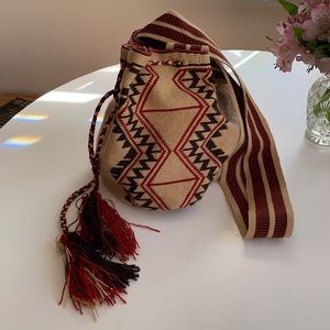 Hand Woven Bo Ho Bucket Bag